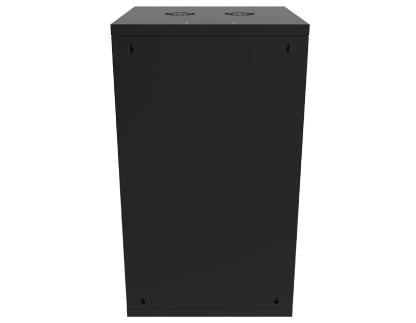 Canovate 21U 600x600x1022 SINGLE zidni ormar s bočnim stranama koje se mogu otvoriti izvana, crni (WS3O-9-2166F)