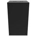 Canovate 21U 600x600x1022 SINGLE zidni ormar s bočnim stranama koje se mogu otvoriti izvana, crni (WS3O-9-2166F)