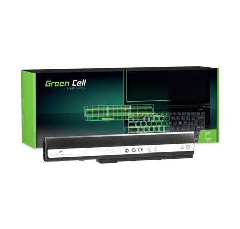 Green Cell (AS02) baterija 4400 mAh, 10.8V (11.1V) A32-K52 za Asus K52/K52J/K52F/K52JC/K52JR/K52N, X52/X52J, A52/A52F 
