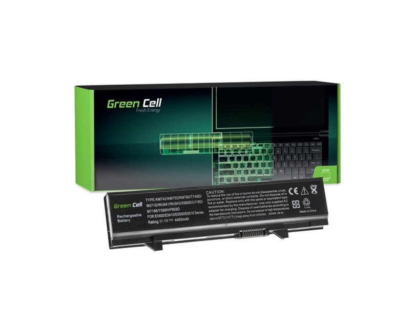 Green Cell (DE29) baterija 4400 mAh,10.8V (11.1V) KM742 KM668 za Dell Latitude E5400 E5410 E5500 E5510