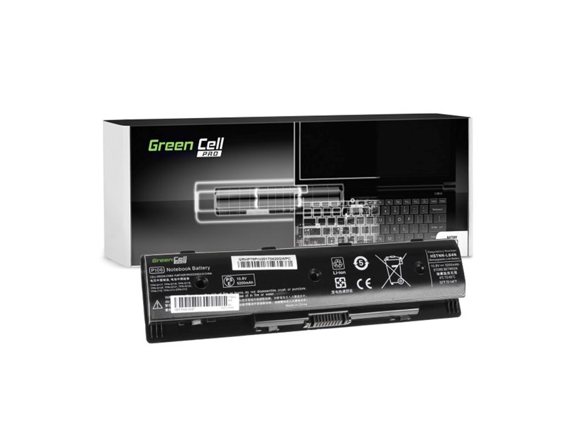 Green Cell PRO (HP78PRO) baterija 5200 mAh, 10.8V (11.1V) PI06 PI06XL za HP Pavilion 15 17 Envy 15 17