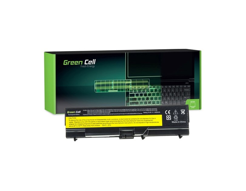 Green Cell (LE05) baterija 4400 mAh,10.8V (11.1V) 42T4795 za IBM Lenovo ThinkPad T410 T420 T510 T520 W510 Edge 14 15 E525