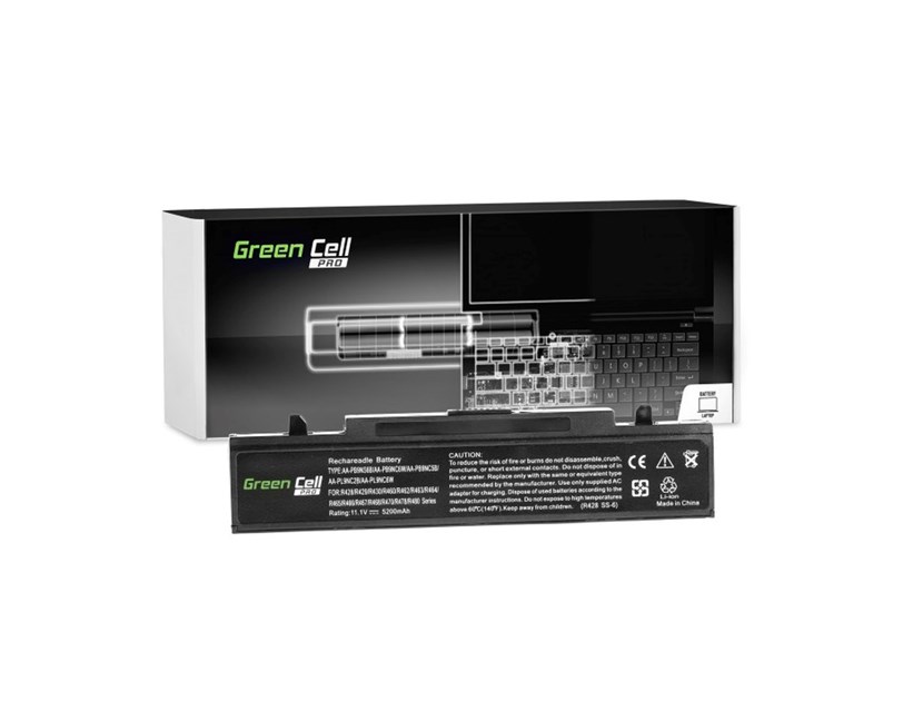 Green Cell PRO (SA01PRO) baterija 5200 mAh, 10.8V (11.1V) AA-PB9NC6B AA-PB9NS6B za Samsung RV511 R519 R522 R530 R540 R580 R620 R719 R780