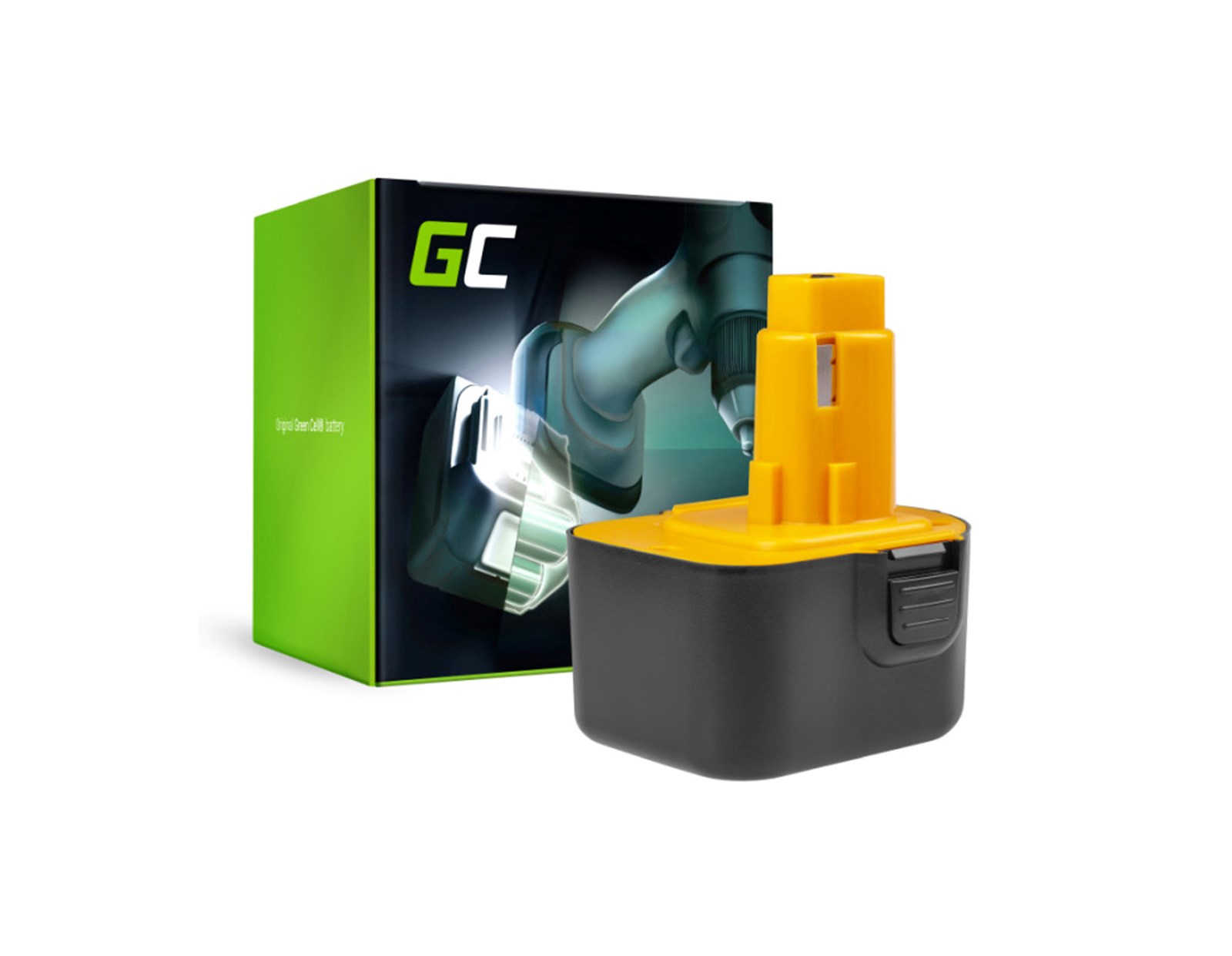 Green Cell (PT52) baterija 3000 mAh, DE9037 PS130 za DeWalt and Black&Decker 12V 3000 mAh