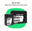 Green Cell (AGM11) baterija AGM 6V/5Ah