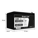 Green Cell (AGM48) baterija AGM 12V/10Ah