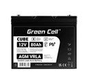 Green Cell (AGM57) baterija 12V/80Ah