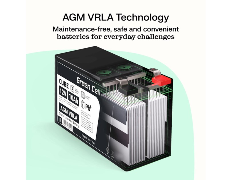 Green Cell (AGM58) baterija 12V/110Ah