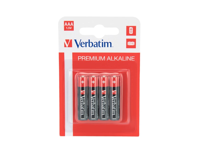 Verbatim AAA-LR03 Micro alkalna baterija (4 komada) blister pakiranje