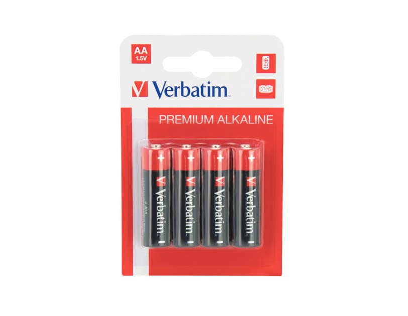 Verbatim AA-LR6 Mignon alkalna baterija (4 komada) blister pakiranje