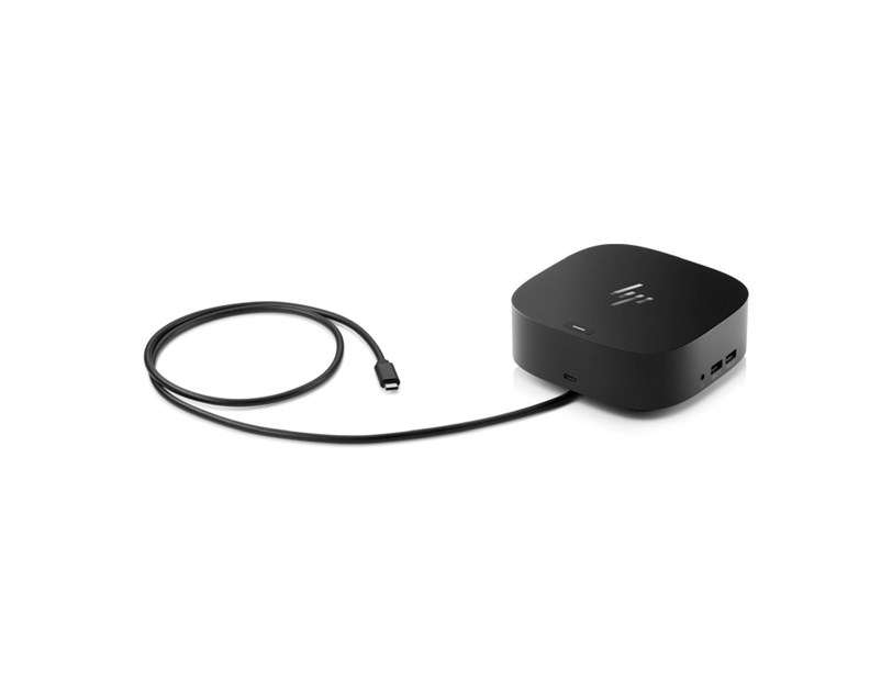 HP USB-C Dock G5 1×USB-C, 2×USB-A, 2×DP 1.4, 1×HDMI 2.0, 1×LAN, crni