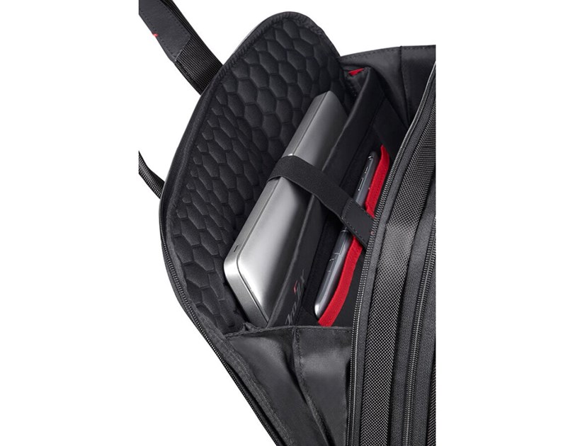 Samsonite torba PRO-DLX 5 za prijenosnike do 15.6", 17/23 L, crna