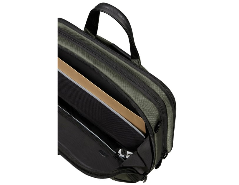 Samsonite torba Pro-DLX 6 za prijenosnike do 15.6", 16/23 L, zelena