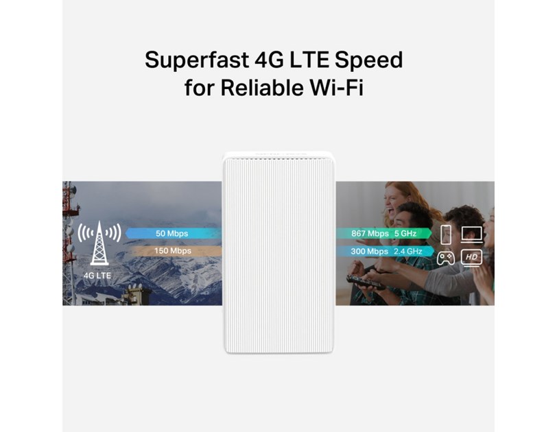 Mercusys AC1200 bežični dual band gigabit usmjerivač (Router) 300Mbps/867Mbps (2.4GHz/5GHz), IEEE 802.11ac/a/b/g/nwps, 150 Mbps DS WPS tipka