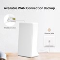 Mercusys AC1200 bežični dual band gigabit usmjerivač (Router) 300Mbps/867Mbps (2.4GHz/5GHz), IEEE 802.11ac/a/b/g/nwps, 150 Mbps DS WPS tipka