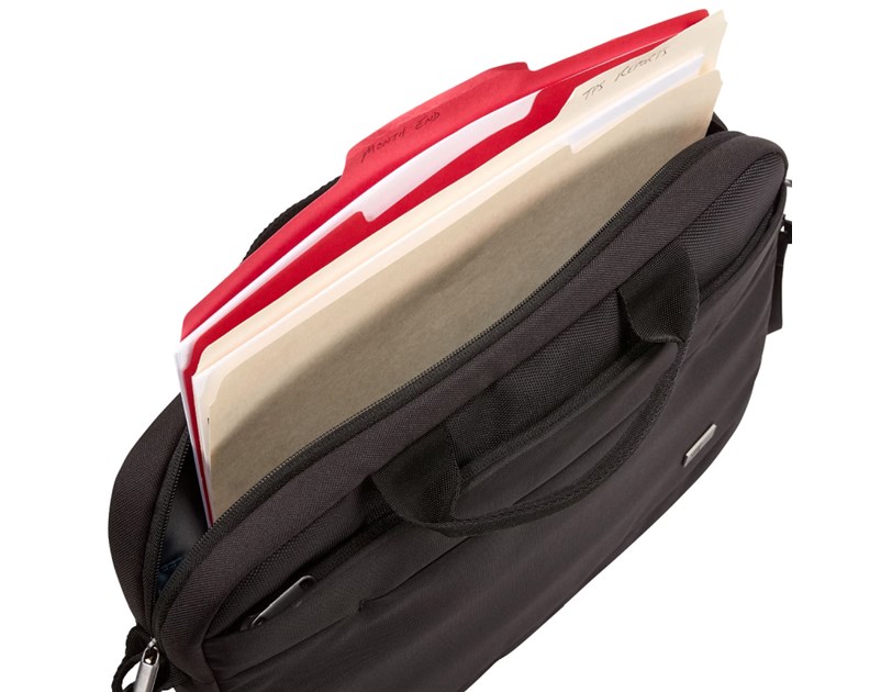 Case Logic Advantage Attaché torba za 14'' prijenosnik, crna