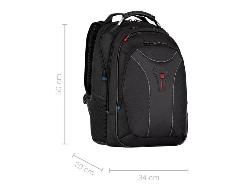 Wenger ruksak Carbon za prijenosnike do 17", crni