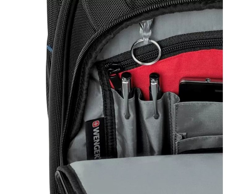 Wenger ruksak Carbon za prijenosnike do 17", crni