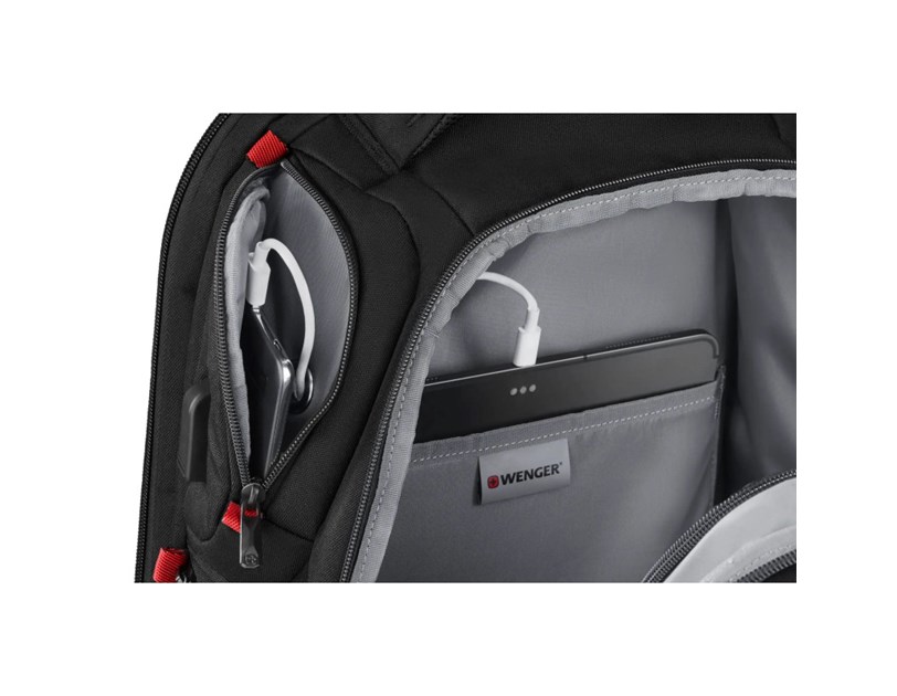 Wenger ruksak PlayerOne za prijenosnike do 17.3", crni