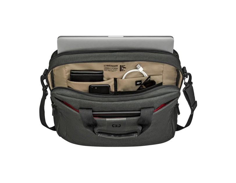 Wenger torba MX ECO Brief za prijenosnike do 16", ugljeno siva
