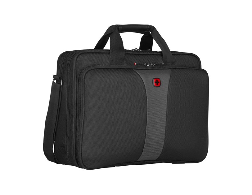 Wenger torba Legacy Double za prijenosnike do 16", crno-siva