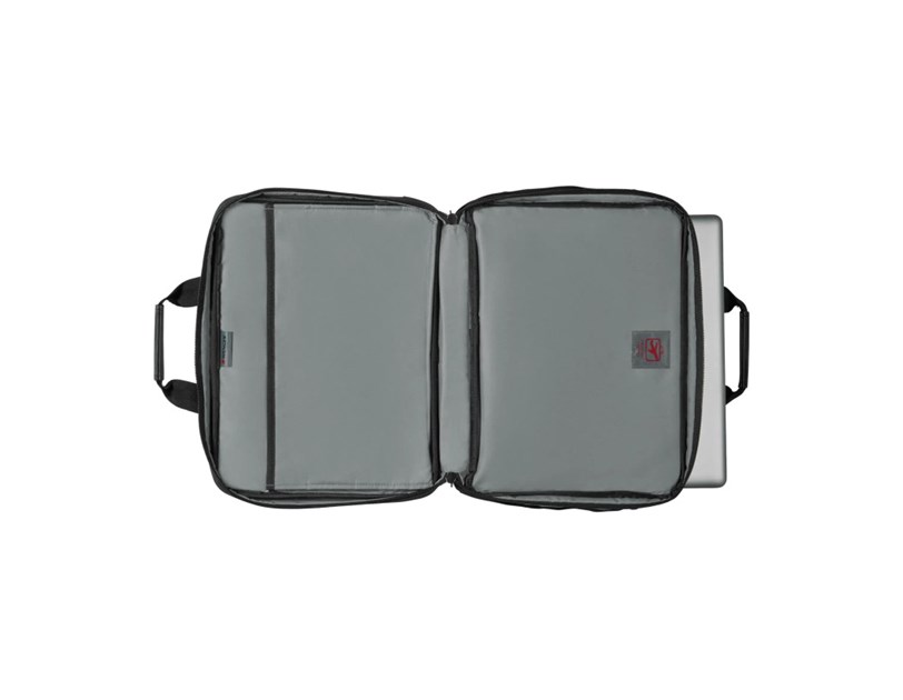 Wenger torba Legacy Double za prijenosnike do 16", crno-siva