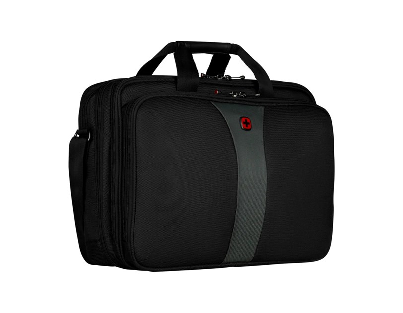 Wenger torba Legacy Triple za prijenosnike do 17", crna