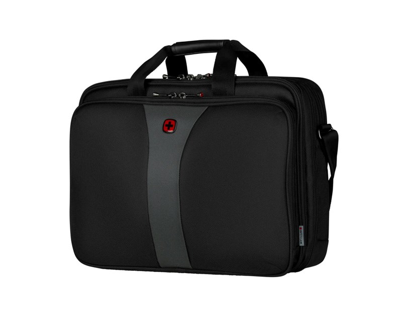 Wenger torba Legacy Triple za prijenosnike do 17", crna