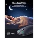 UGREEN SILENT bežični miš, 4000 DPI, USB, sivi