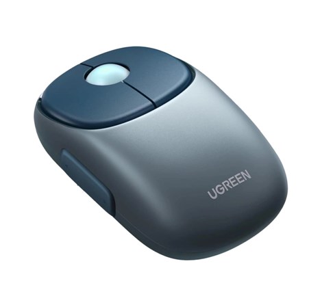 UGREEN FUN+ MU102 bežični miš, 4000 DPI, bluetooth, USB-C punjenje, plavi