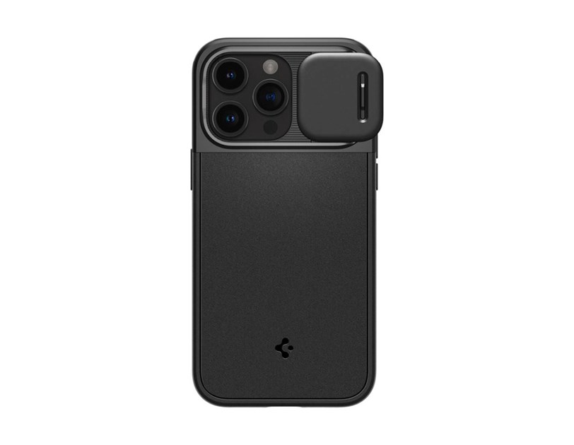 Spigen Optik Armor MagSafe, black - iPhone 15 Pro (ACS07184)