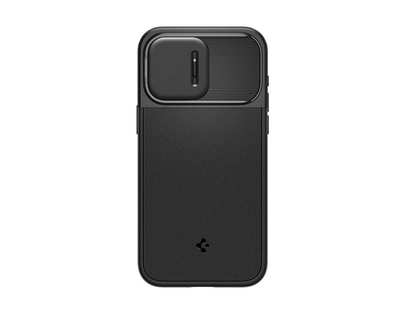 Spigen Optik Armor MagSafe, black - iPhone 15 Pro (ACS07184)