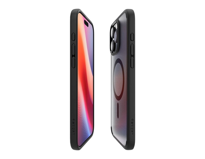 Spigen Ultra Hybrid MagSafe, frost black - iPhone 16 Pro Max (ACS08003)