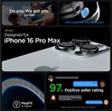 Spigen Ultra Hybrid MagSafe, frost black - iPhone 16 Pro Max (ACS08003)