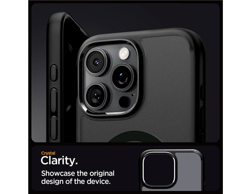 Spigen Ultra Hybrid MagSafe, frost black - iPhone 16 Pro (ACS08134)