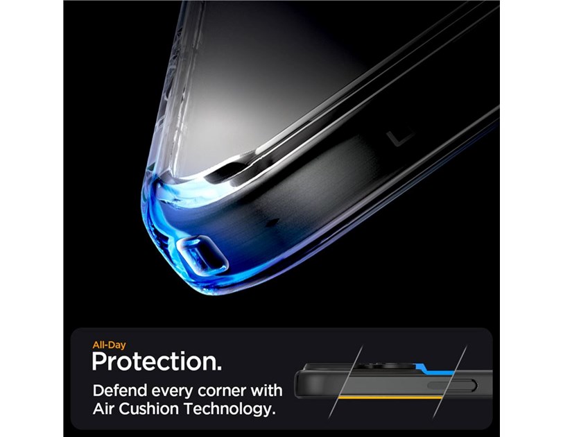 Spigen Ultra Hybrid MagSafe, frost black - iPhone 16 Pro (ACS08134)