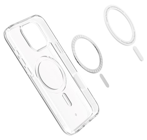 Spigen Caseology Capella MagSafe, clear white - iPhone 16 Pro (ACS08182)