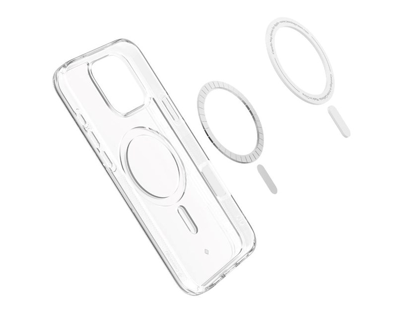 Spigen Caseology Capella MagSafe, clear white - iPhone 16 Pro (ACS08182)
