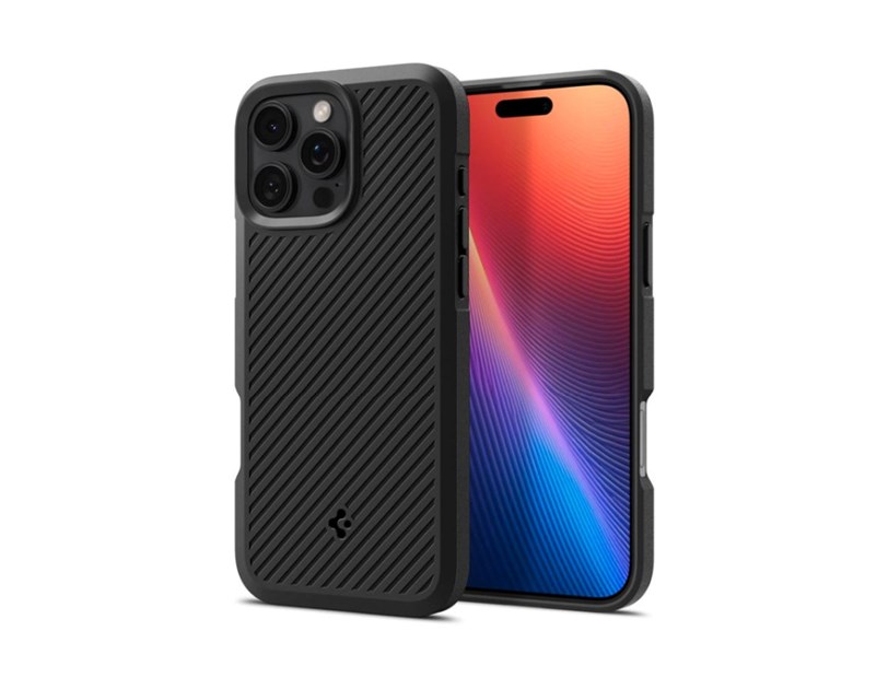 Spigen Core Armor, matte black - iPhone 16 Pro Max (ACS08023)