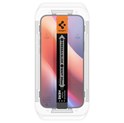 Spigen Glass tR EZ Fit 2 Pack, transparency - iPhone 16 Pro (AGL07928)