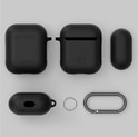 Spigen Silicone case, zaštitna maska za AirPods, crna - AirPods 1/2019 (066CS24808)