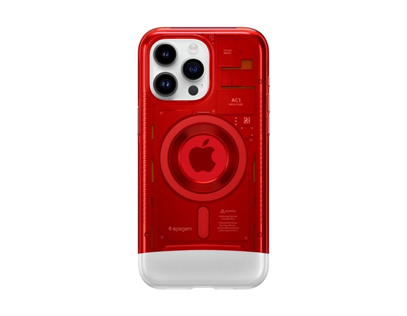 Spigen Classic C1 MagSafe, ruby - iPhone 15 Pro (ACS06744)