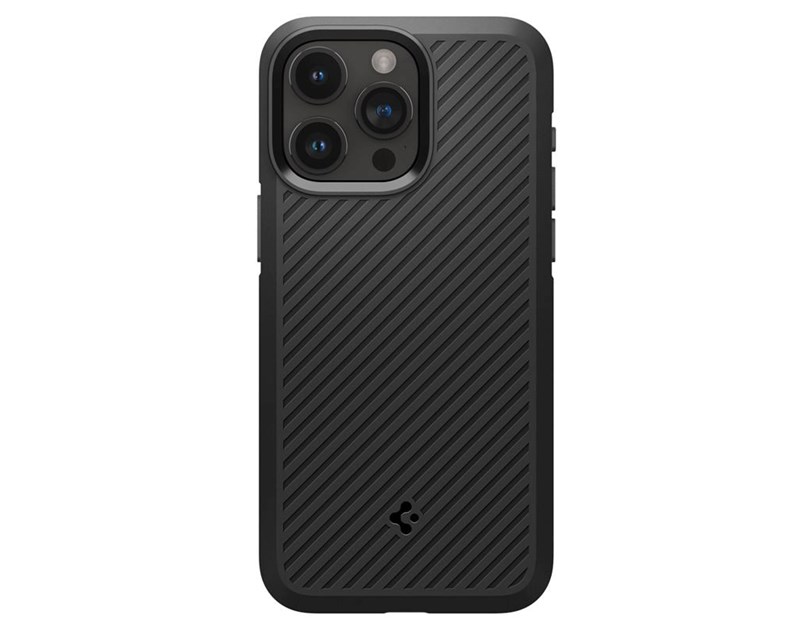 Spigen Core Armor, zaštitna maska za telefon, mat crna - iPhone 15 Pro Max (ACS06441)