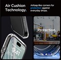 Spigen Ultra Hybrid, zaštitna maska za telefon, prozirna - iPhone 15 Pro Max (ACS06565)