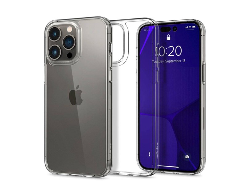 Spigen Air Skin Hybrid, zaštitna maska za telefon, prozirna - iPhone 15 Pro Max (ACS06554)