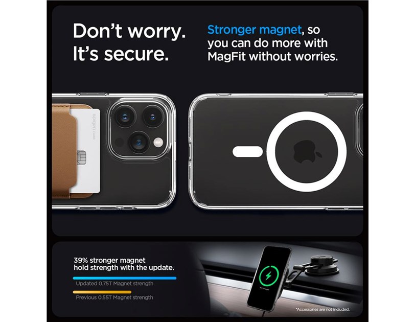 Spigen Ultra Hybrid MagSafe, zaštitna maska za telefon, bijela - iPhone 15 Pro Max (ACS06576)