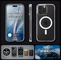 Spigen Ultra Hybrid MagSafe, zaštitna maska za telefon, bijela - iPhone 15 Pro Max (ACS06576)