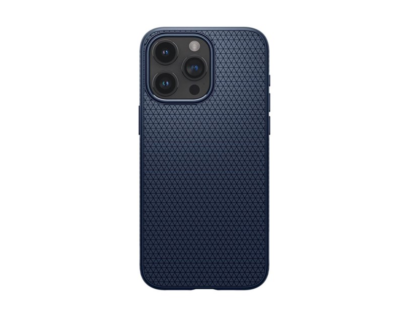 Spigen Liquid Air, zaštitna maska za telefon, tamno plava - iPhone 15 Pro (ACS06705)