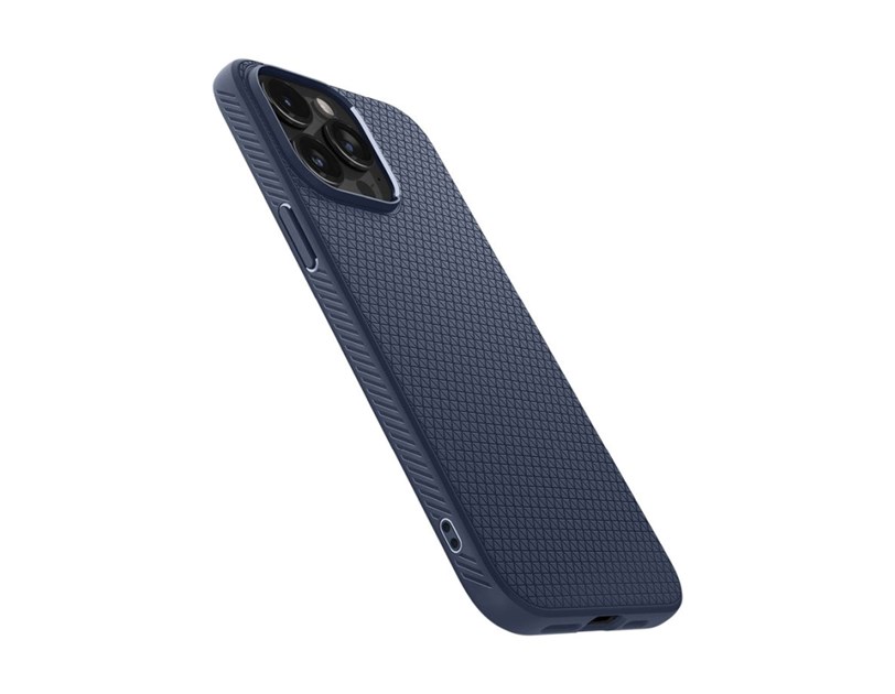 Spigen Liquid Air, zaštitna maska za telefon, tamno plava - iPhone 15 Pro (ACS06705)