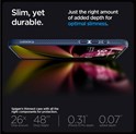 Spigen Liquid Air, zaštitna maska za telefon, tamno plava - iPhone 15 Pro (ACS06705)